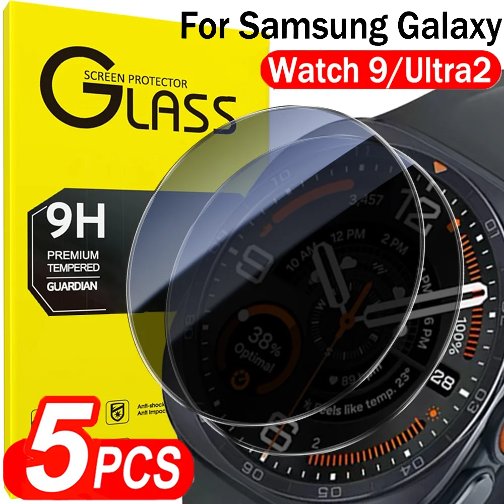 1/3/5PCS HD/Privacy Tempered Glass Screen Protector for Samsung Galaxy Watch 9 40mm 44mm Ultra 2 47mm Anti-Spy Protective Films