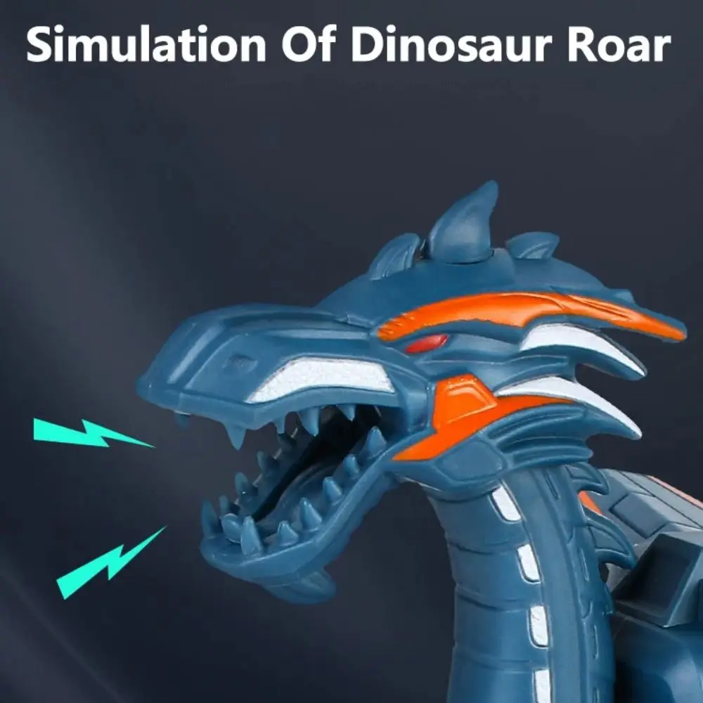 Animal Model Electric Dinosaur Spray Mechanical Interactive Spray Dragon Toys Cool Light Water Spray Simulation Spray Dragon