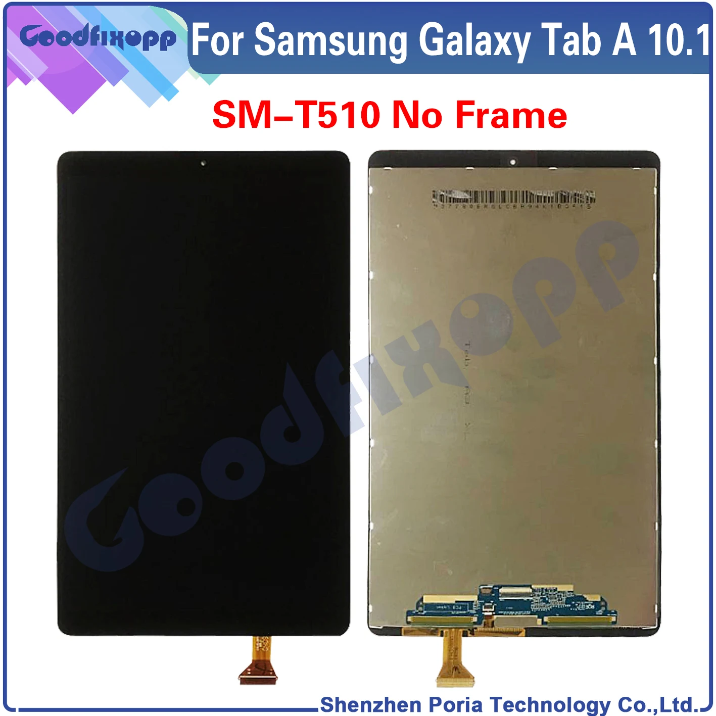 For Samsung Galaxy Tab A 10.1 (2019) SM-T510 LCD Display Touch Screen Digitizer Assembly For Samsung Galaxy Tab A 10.1 2019 T510