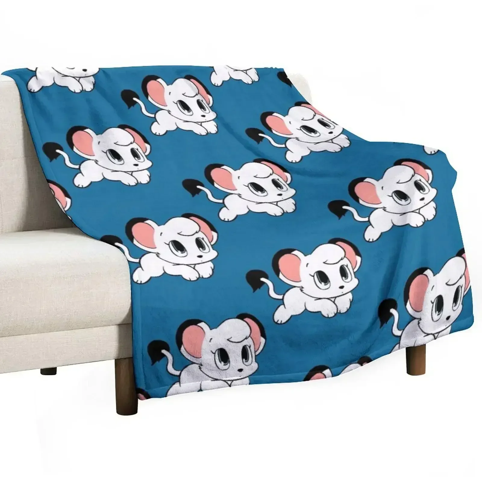 

Chibi Kimba Throw Blanket Beautifuls For Baby Furrys Blankets