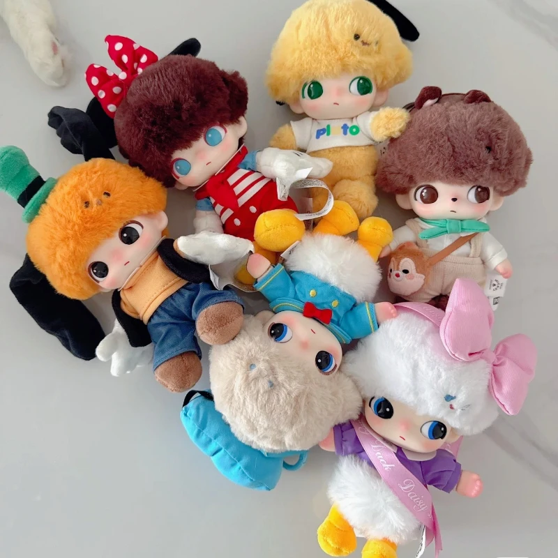 

Hot Sale High Quality Dimoo Plush Keychain Blind Box - Cute Collectible Doll Surprise Toy, Random Vinyl Figure Bag Charm Gift