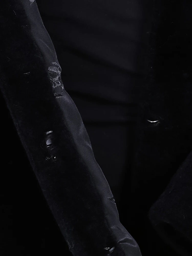 Nerazzurri zimowy długi czarny puszysty ciepły prawdziwy owca płaszcz futrzany wełniany kobiety linia naturalny Shearling płaszcz luksusowa moda 2022