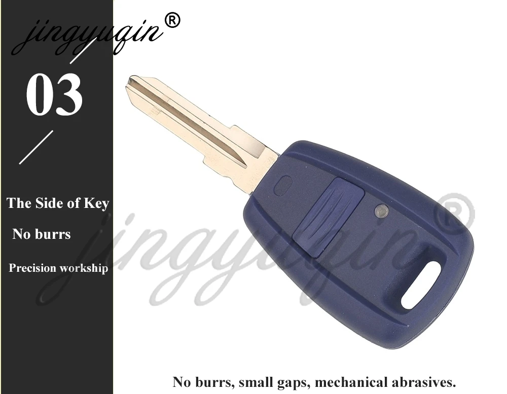 jingyuqin P/N: 71744151 Fernbedienung für Autoschlüssel, 1 Taste, 433 MHz, ID48, für Fiat Doblo 2001–2010, Albea Palio Punto 2005, 2006, 2007, 2008 – Detail 8