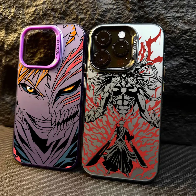 

Bleach Art Hot Anime Coque For Apple iPhone 17 Air 16e 16 14 15 13 11 Pro Max 16 Plus SE4 12 17 Pro Shockproof Case Phone Cover