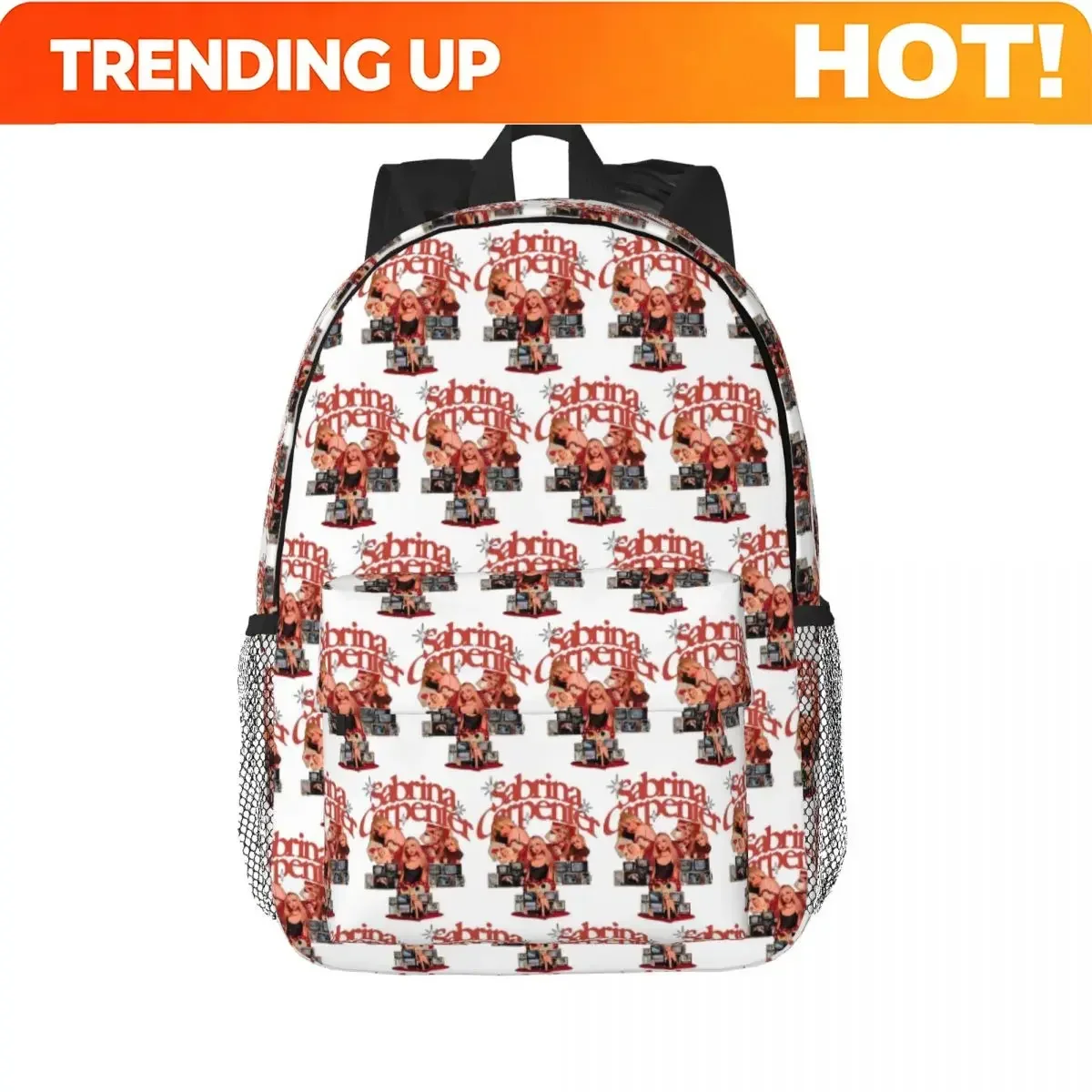 Custom Bag Sabrina Carpenter Espresso Backpack Student Boys Girls BookBag Children School Bag Computer Shoulder Bags For Men Wom