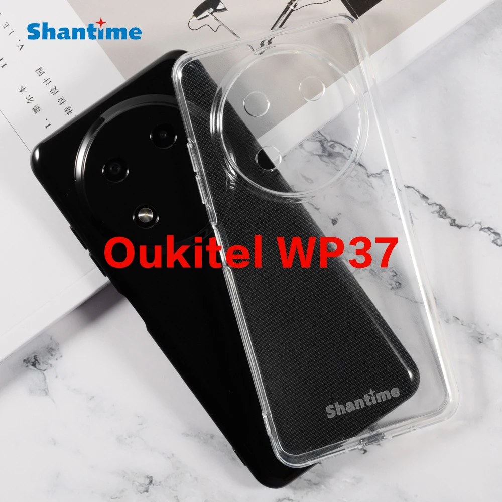 For Oukitel WP37 Gel Pudding Silicone Phone Protective Back Shell For Oukitel WP37 Core Soft TPU Case