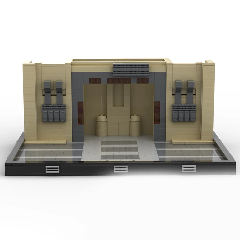 699 stücke MOC Duel The Fates Diorama Star Battle Modell Bausteine Bau Weihnachten Geschenke Spielzeug Idee Bildung Ziegel