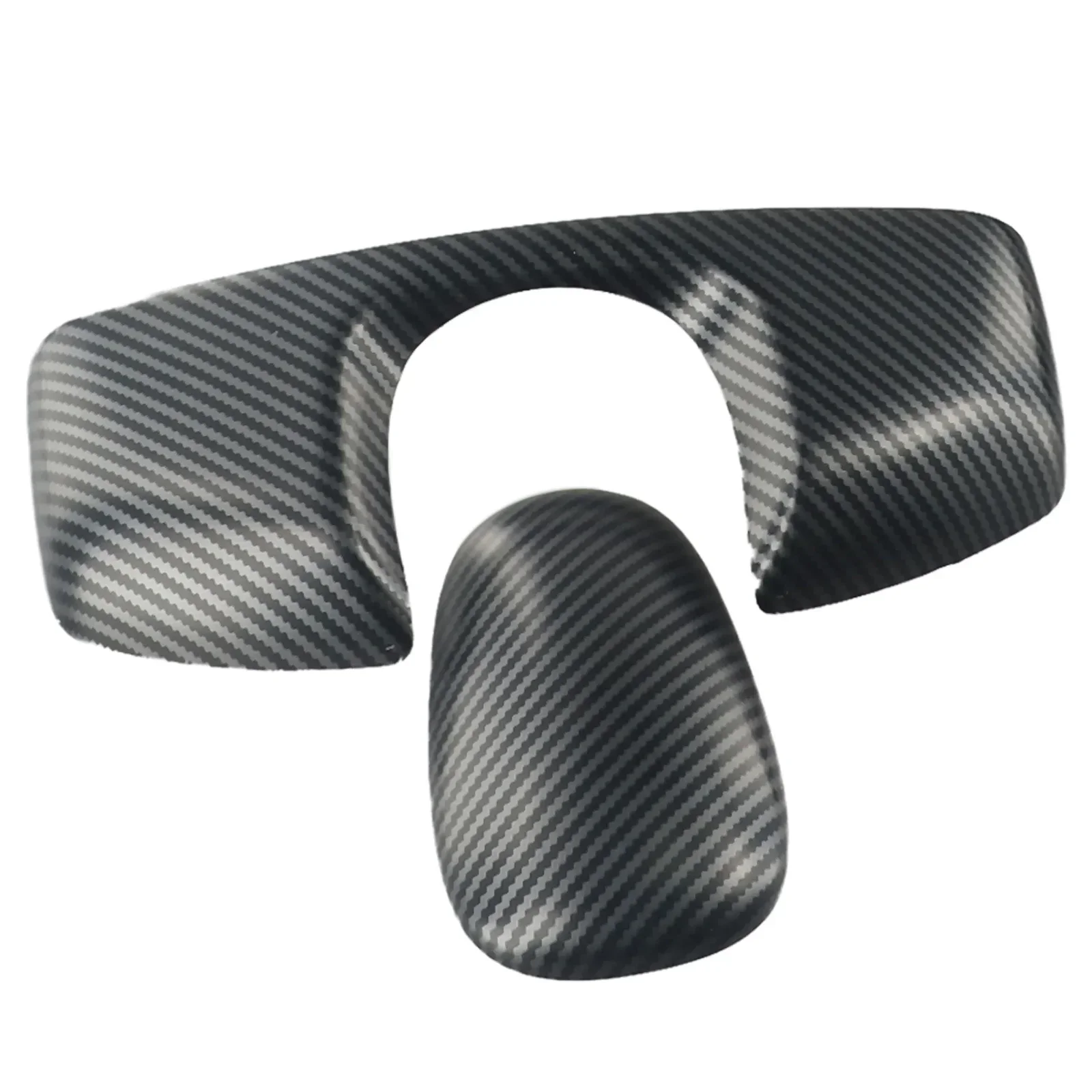 For Mercedes Armrest Box For Benz S Class W221 High Quality 2008-2012 3Pcs ABS Carbon Fiber Black Car Accessories