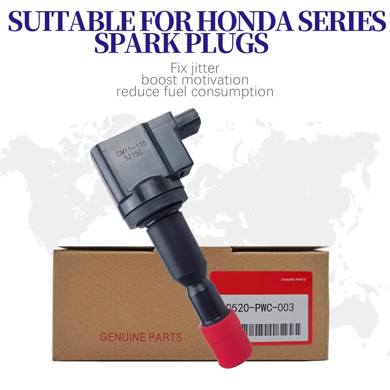 Suitable for Honda Fit car ignition coil pack 30520PWC003 2007 2008 Honda Fit 1.5L L4 30520PWC003 30520-PWC-S01 30520-PWC 30520-