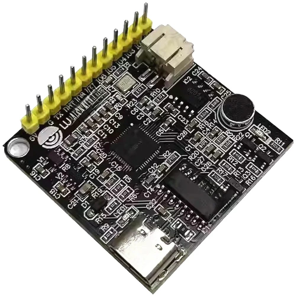 Offline Voice Recognition Module LU ASR01 For Custom For Wake Words 8 IO Ports 98 Percent Accuracy Easy Development
