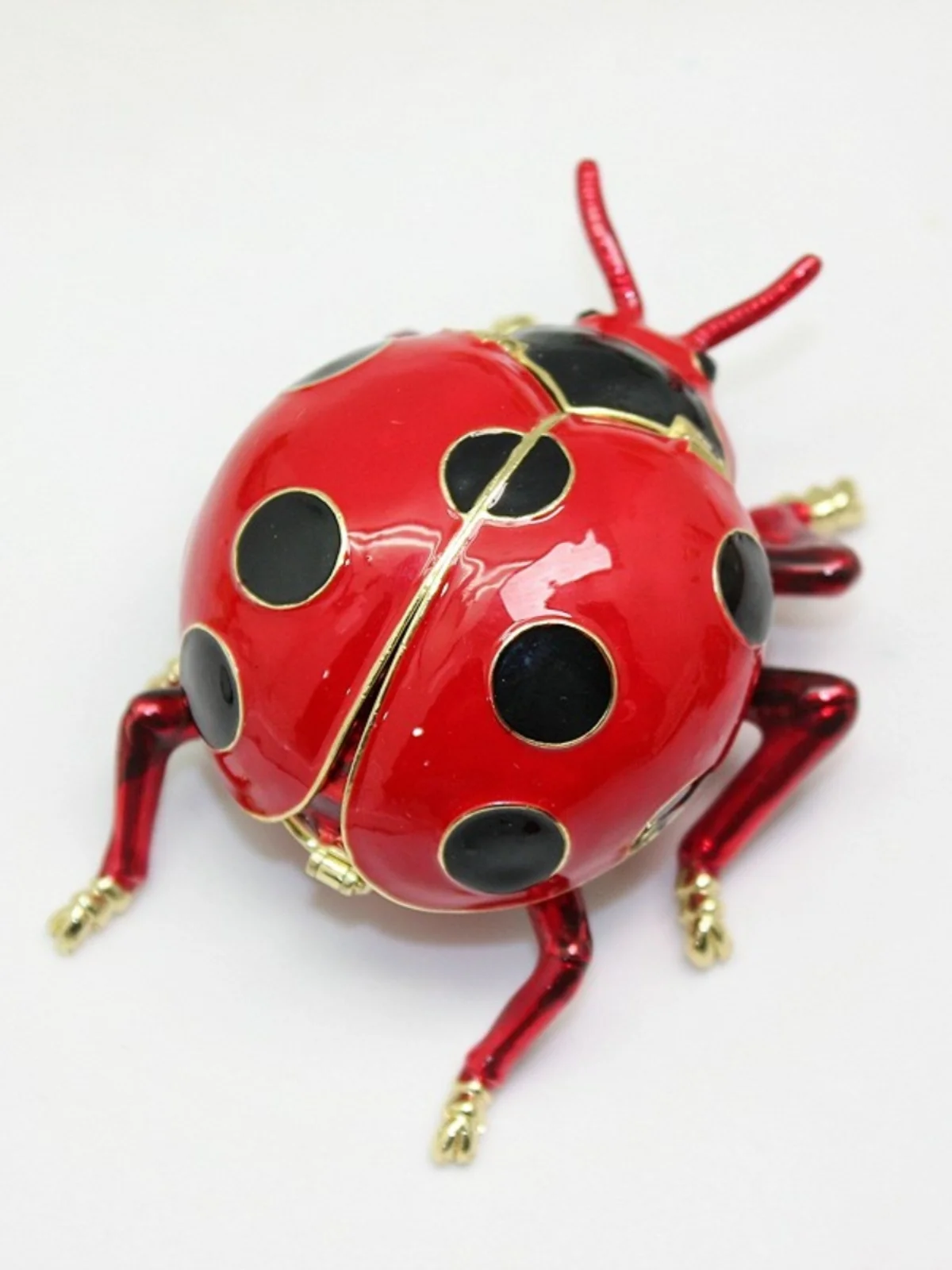 

Creative enamel color foreign trade gift alloy jewelry box ornaments