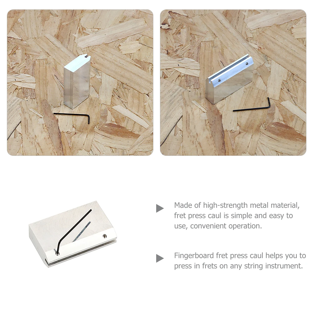 

Guitar Repair Tools Fingerboard Fret Press Luthier Metal Musical Instrument Accessories Caul Electric Guitar Bass Strong