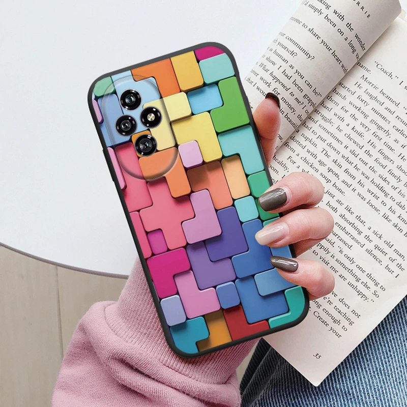 For Honor 200 Case Honor200 Phone Cover Popular Flower Lovely Cartoon Cat Soft Silicone TPU Funda For Honor 200 Protector Bumper