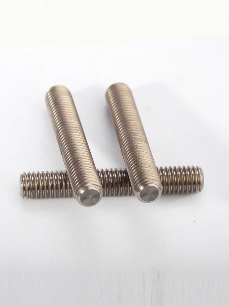 Boulon en titane Ta2 personnalisé, barre filetée Meaccelerfull, clou non poli, grade 2, vis en titane, M3 SafeM5M6M8, le plus récent