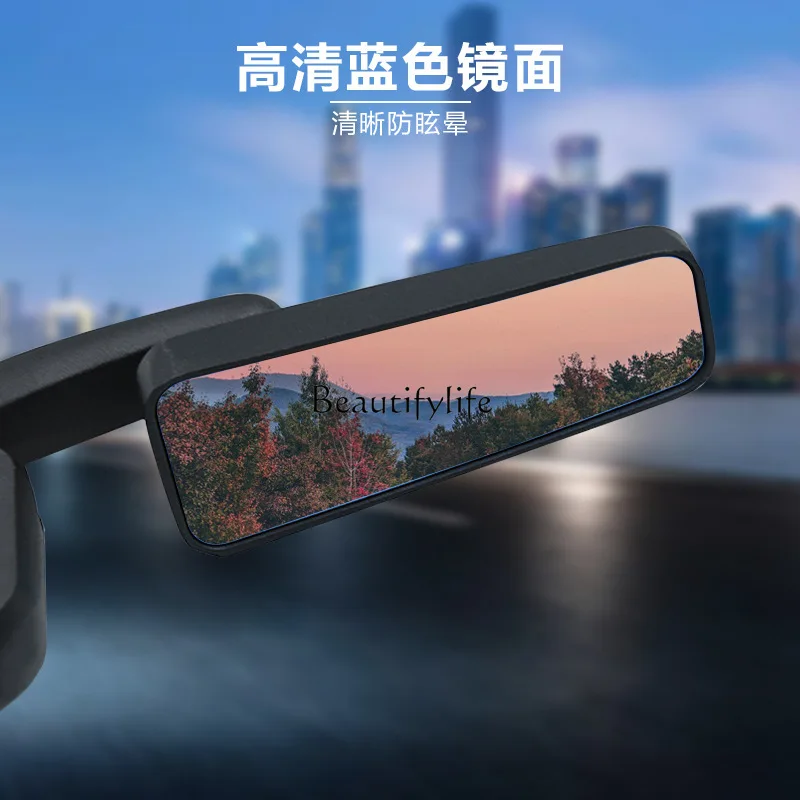 Motorcycle rearview mirror personalized modification universal retro reversing auxiliary mirror
