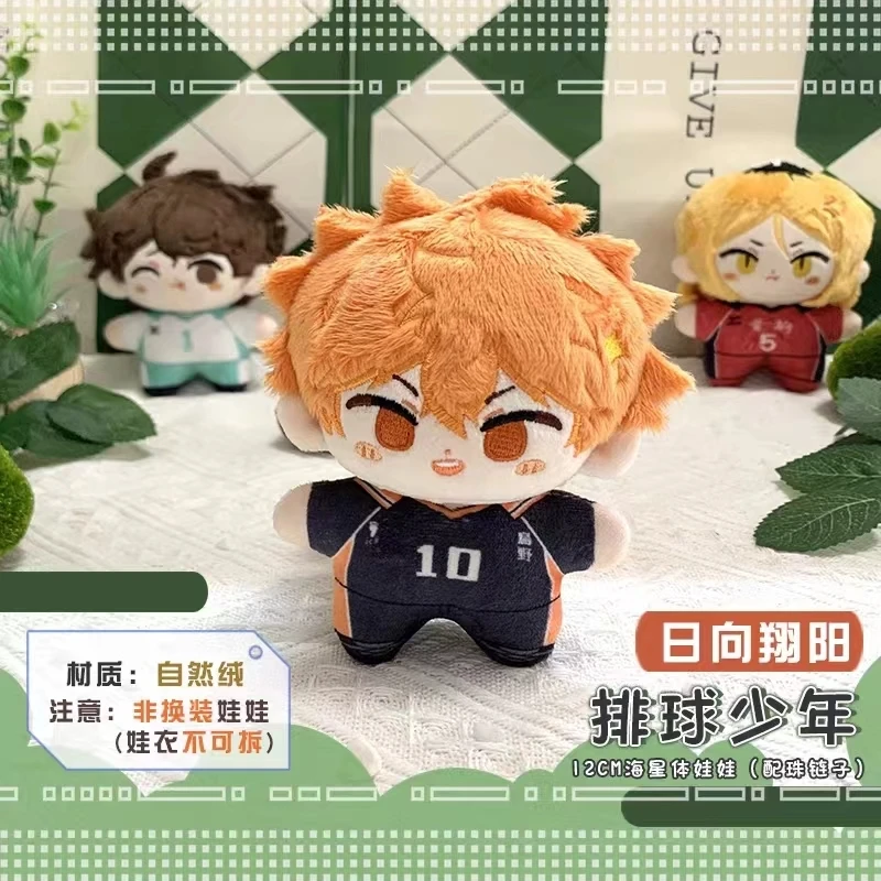 Haikyuu Volleyball Plush Doll Oikawa Tobio Kageyama Shoyo Hinata Kei Tsukishima Kozume Kenma Mini Stuffed Toys Pendant Kids Gift