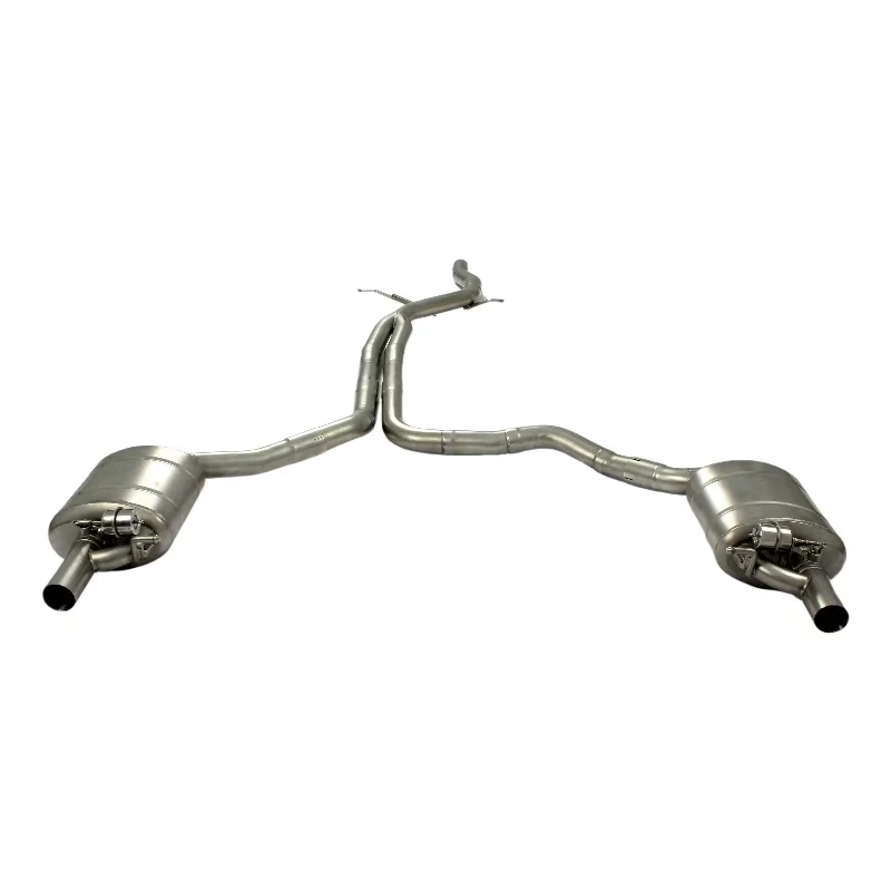 Catback Exhaust For Audi A6 C8 2.0T 3.0T 2019-2021 Stainless Steel Pipes High Performance Exhaust System