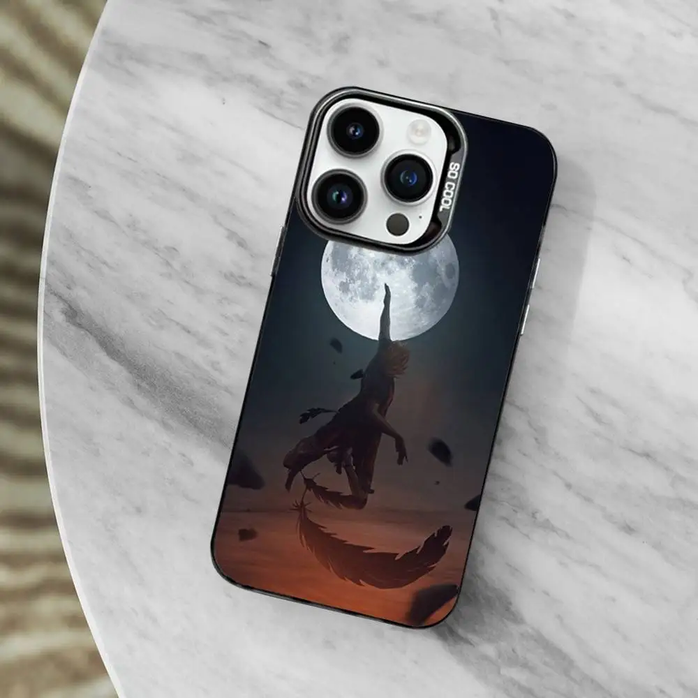 حافظة H-Haikyuu Anime K-Karasuno لهاتف iPhone 11,12,13,16,14,15, Mini, Pro,XS,MAX غطاء أسود غير لامع مقاوم للصدمات #3