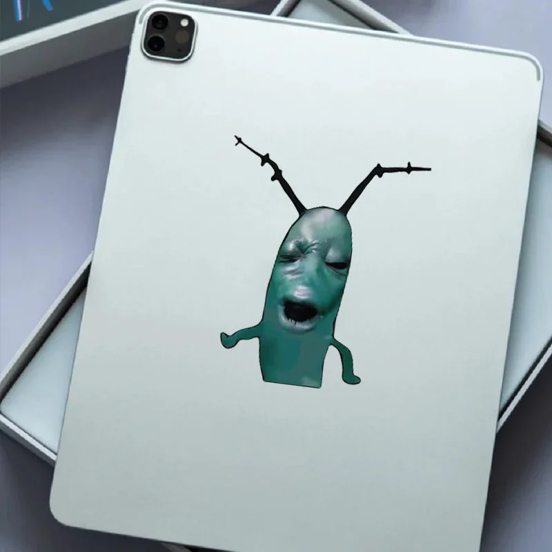 1 قطعة مضحك ميمي دراجة نارية ملصقات مقاومة للماء للدراجات النارية خوذة خزان الوقود لوحات جانبية سكوتر محمول شارات الفينيل #4