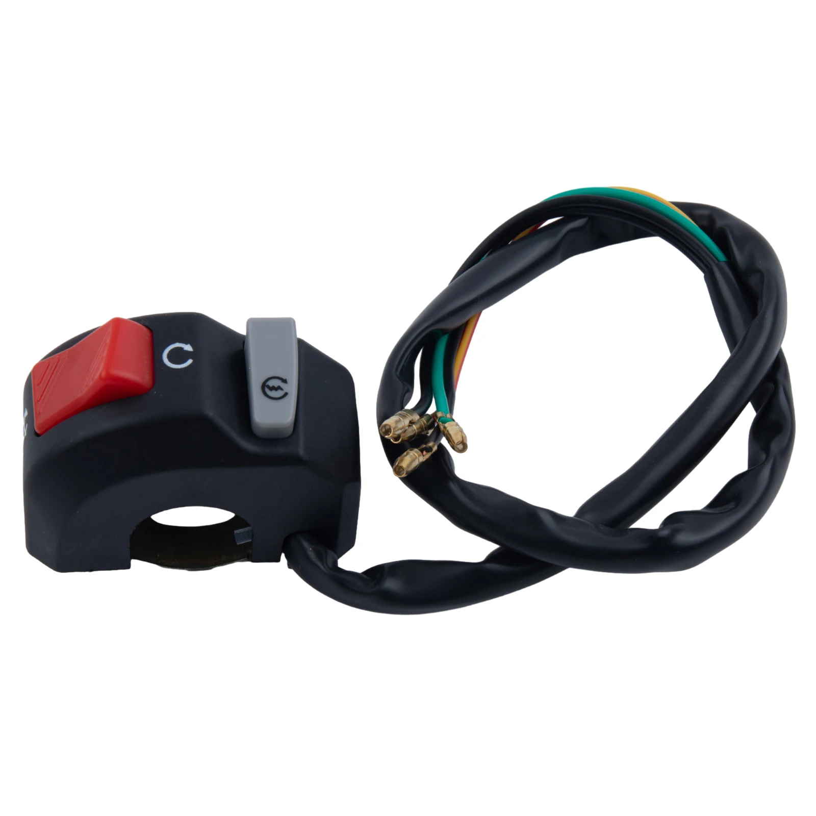 Motorcycle Switch Universal 7/8" Handlebars Fog Hedlight Horn Start Kill Switch ON OFF Button 12V For ATV Scooters Snowmobile