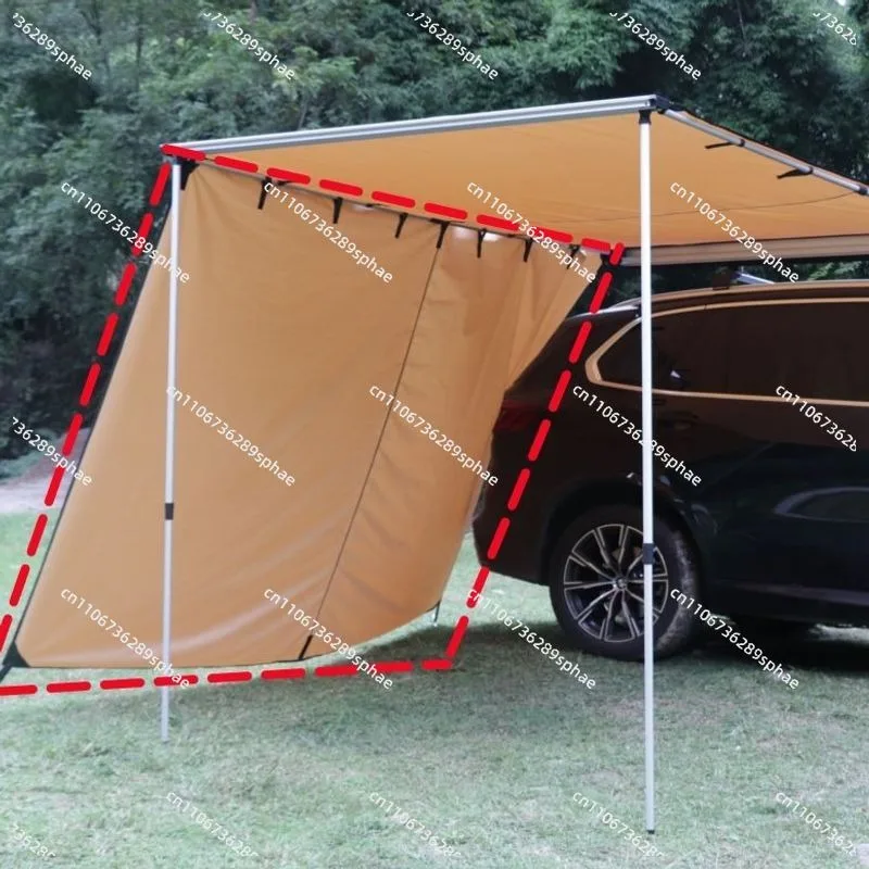 SUV side tent side tent car side roof canopy outdoor car awning
