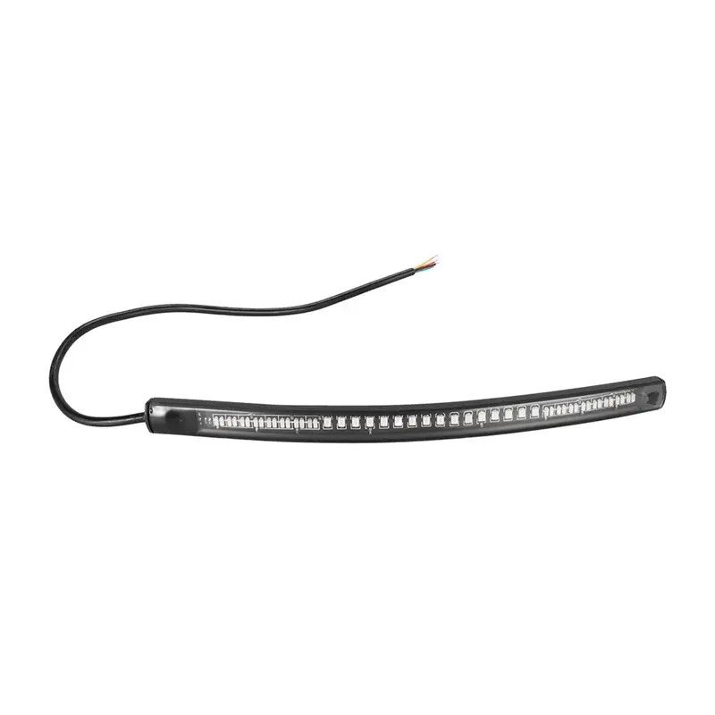 A22F-Universal Led Light Strip Tail Brake Stop Turn Signal 48LED 7.68