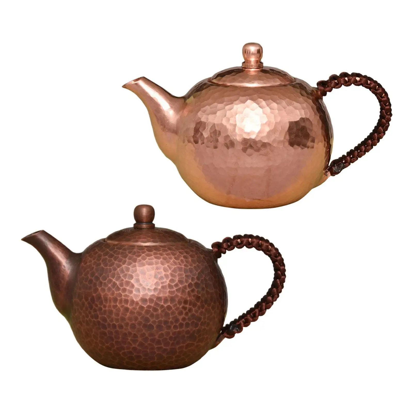 Copper Tea Kettle Kung Fu Tea Pot Small Copper Pot for Home Hotel Camping