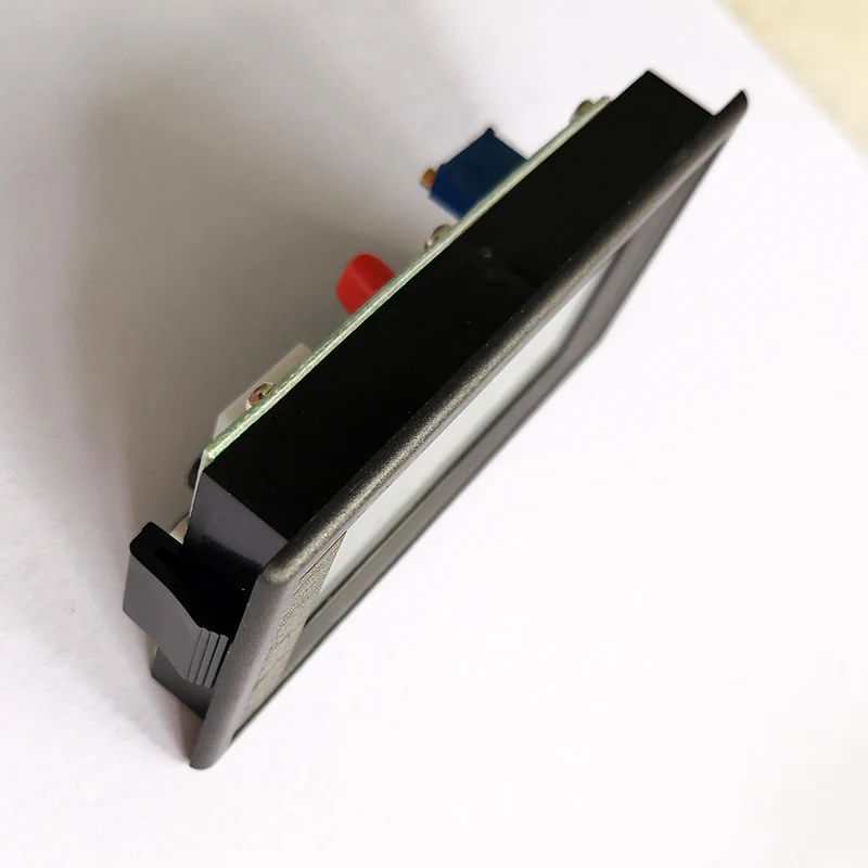 Probador de resistencia de 0-200Ohm 0-2K Ohm montado en Panel medidor de ohmios medidor de prueba de resistencia con pantalla LCD