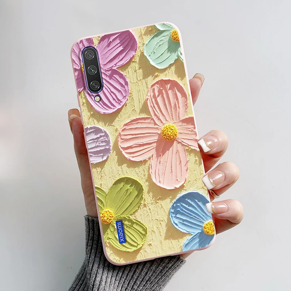 Silicone Case For Xiaomi Mi A3 Case Cartoon Pattern Soft Back Cover Phone Case For Xiomi Mi A3 Coque Xiaomi MiA3 Shockproo Funda