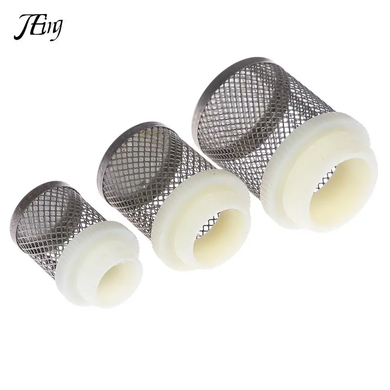 1pc New Stainless Steel Net Filter Garden Irrigation  Aquarium Fish Tank Filter Water Pump Protect Hose Mesh Strainer