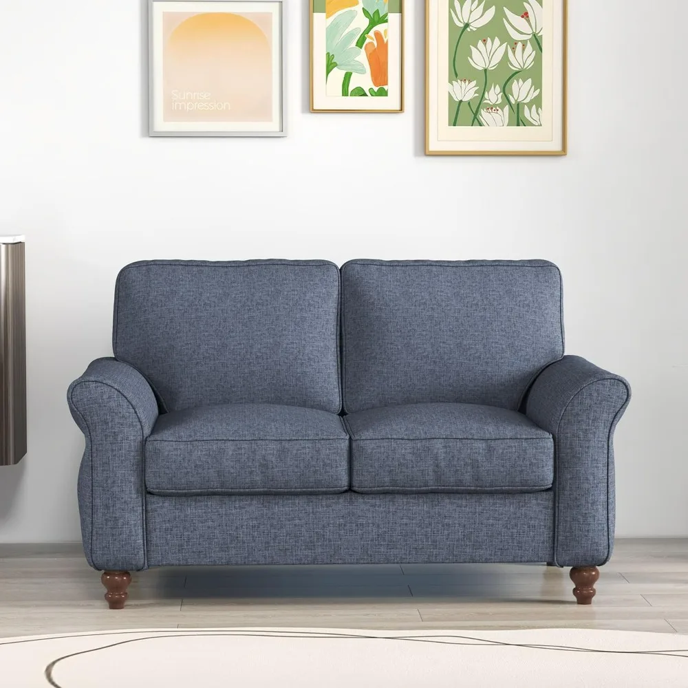 57" Loveseat Sofa, … - image