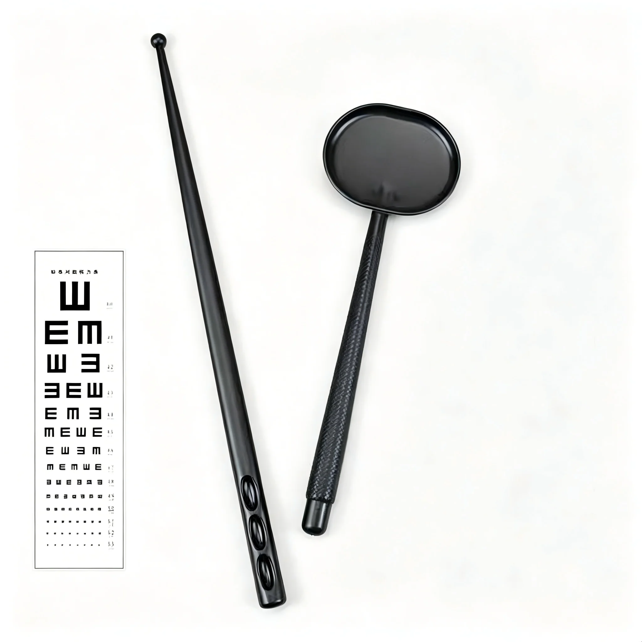 Vision Exam Test Tool Plastic Vision Occluder  Cover OL-1 Pupil  Vision Testing Paddle and Wand Pack
