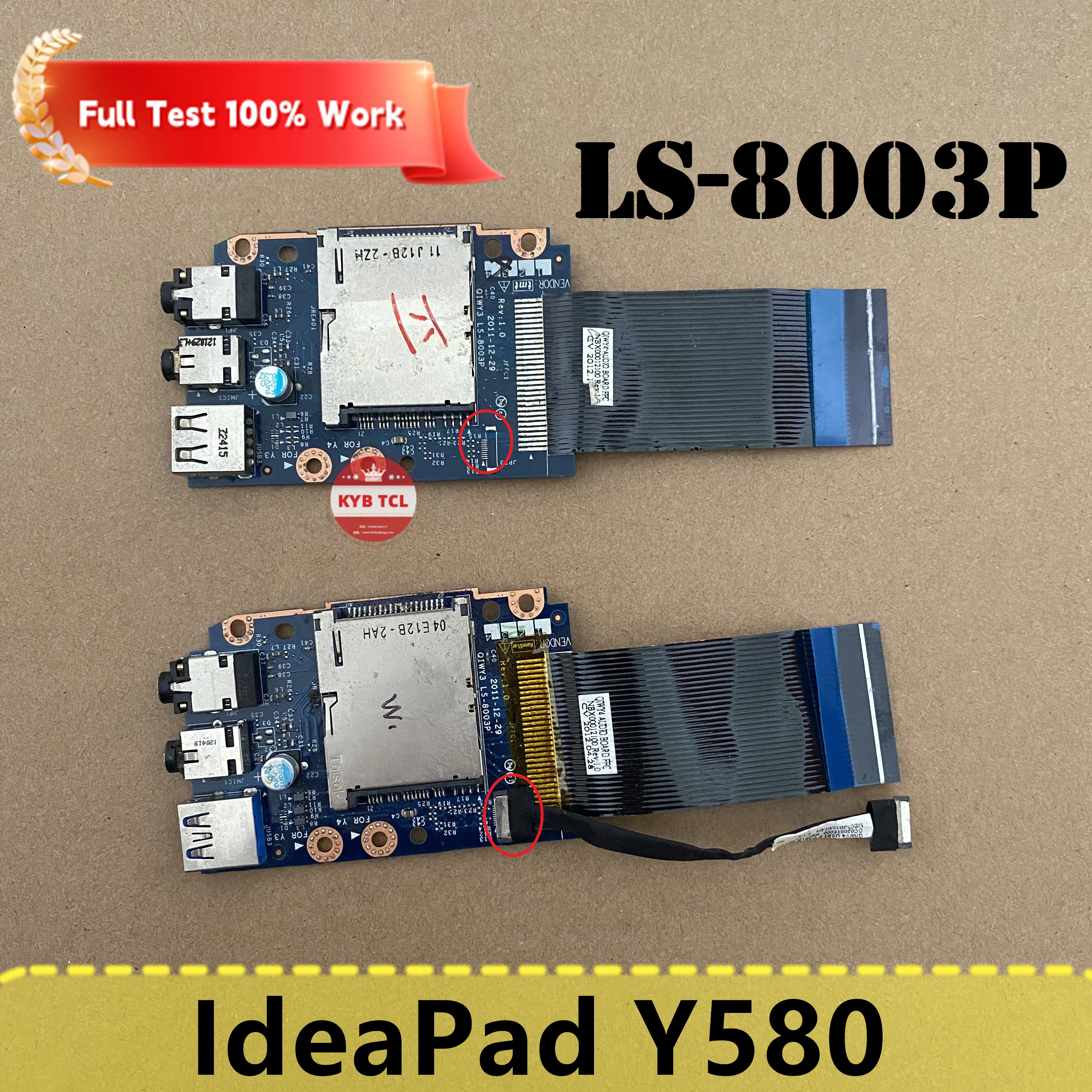 For Lenovo IdeaPad Y580 15.6