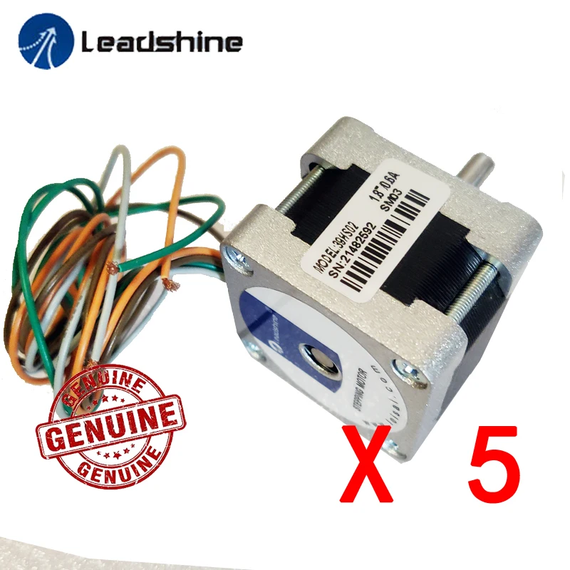 100% GENUINE Leadshine stepper motor 39HS02 High Performance 2 Phase NEMA 16 Hybrid Stepper Motor with 0.22 N.m torque