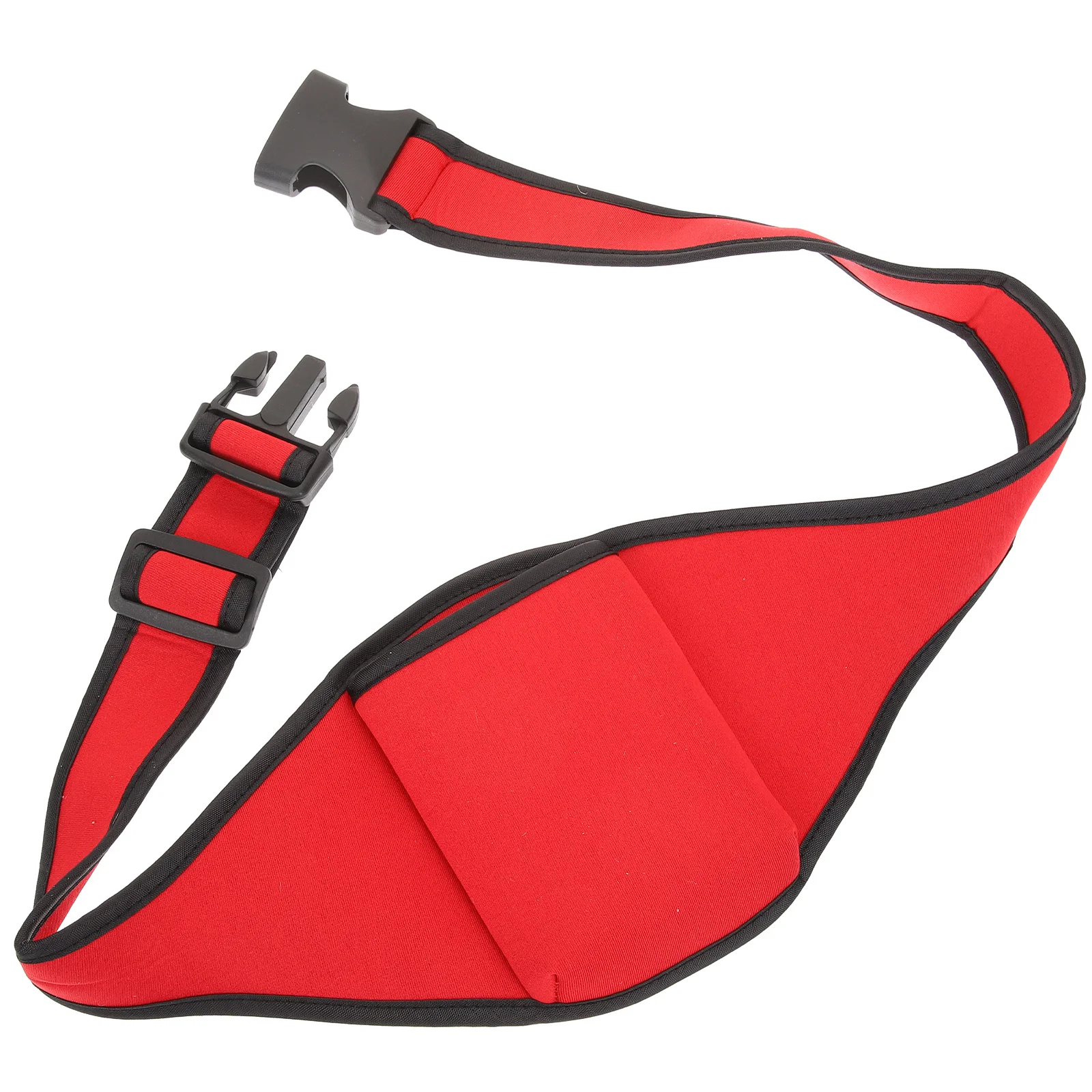 حقيبة خصر محمولة بحافة معززة وحقيبة ميكروفون مقاومة للماء لمدربي اللياقة البدنية ومدربي اليوغا والعروض الخارجية