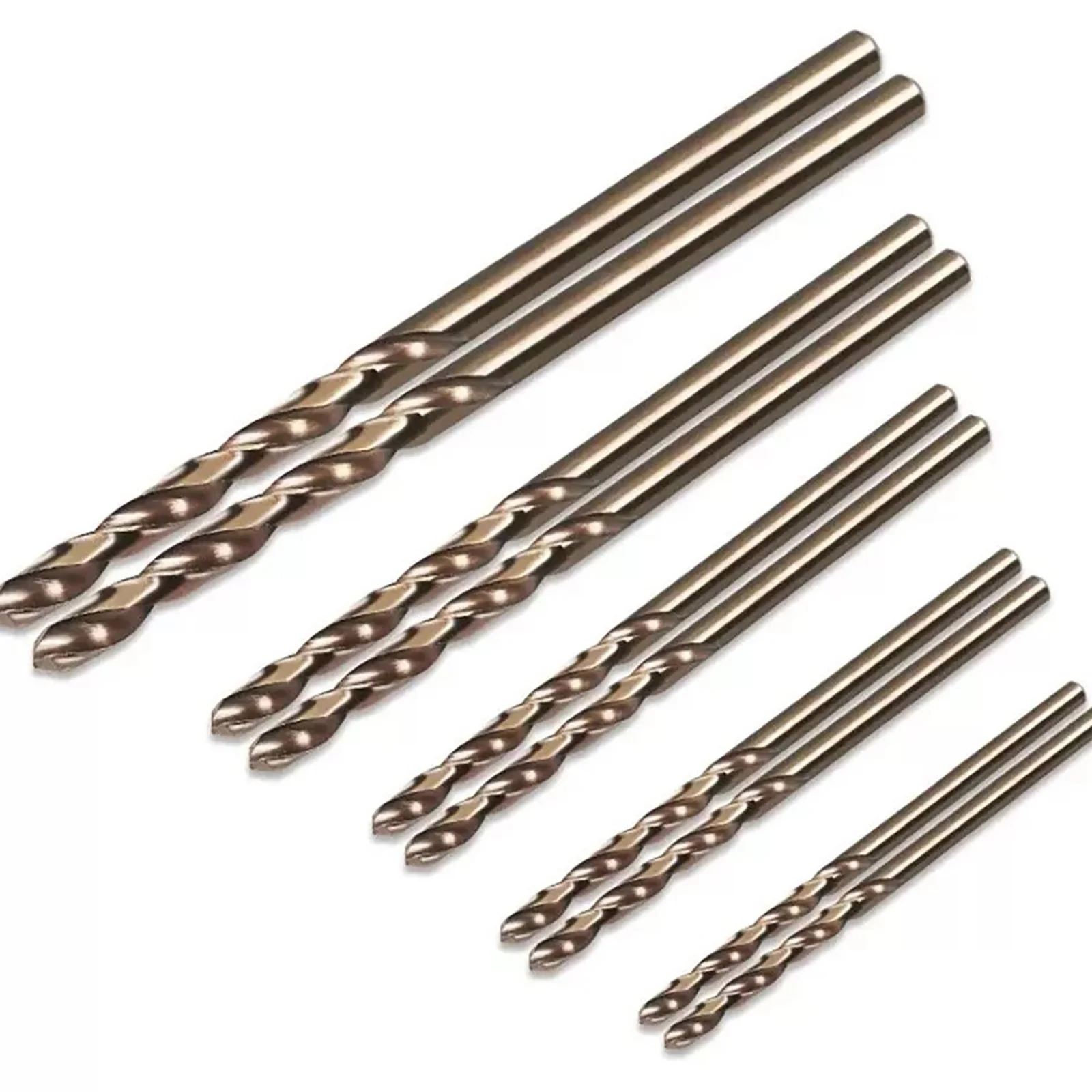 

10Pcs HSS M35 Cobalt Drill Bit Set 1mm 1.5mm 2mm 2.5mm 3mm For Stainless Steel Auger High Quality Drill Press Power Tool Parts