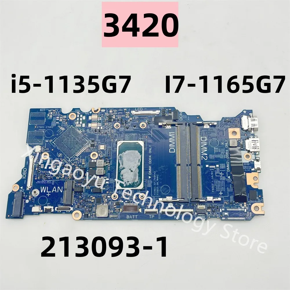 

Original FOR Dell Latitude 3420 Laptop Motherboard i5-1135G7 I7-1165G7 213093-1 MKCWX 0MKCWX CN-0MKCWX 100% Test OK