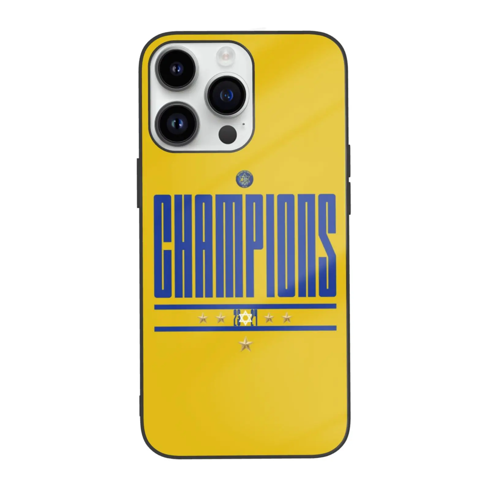 Maccabi Tel Aviv Champions Case for iPhone 16 15 14 11 Pro Max 13 12 Mini XR XS X 8 7 6 6S Plus Soft Silicone Shockproof Cover