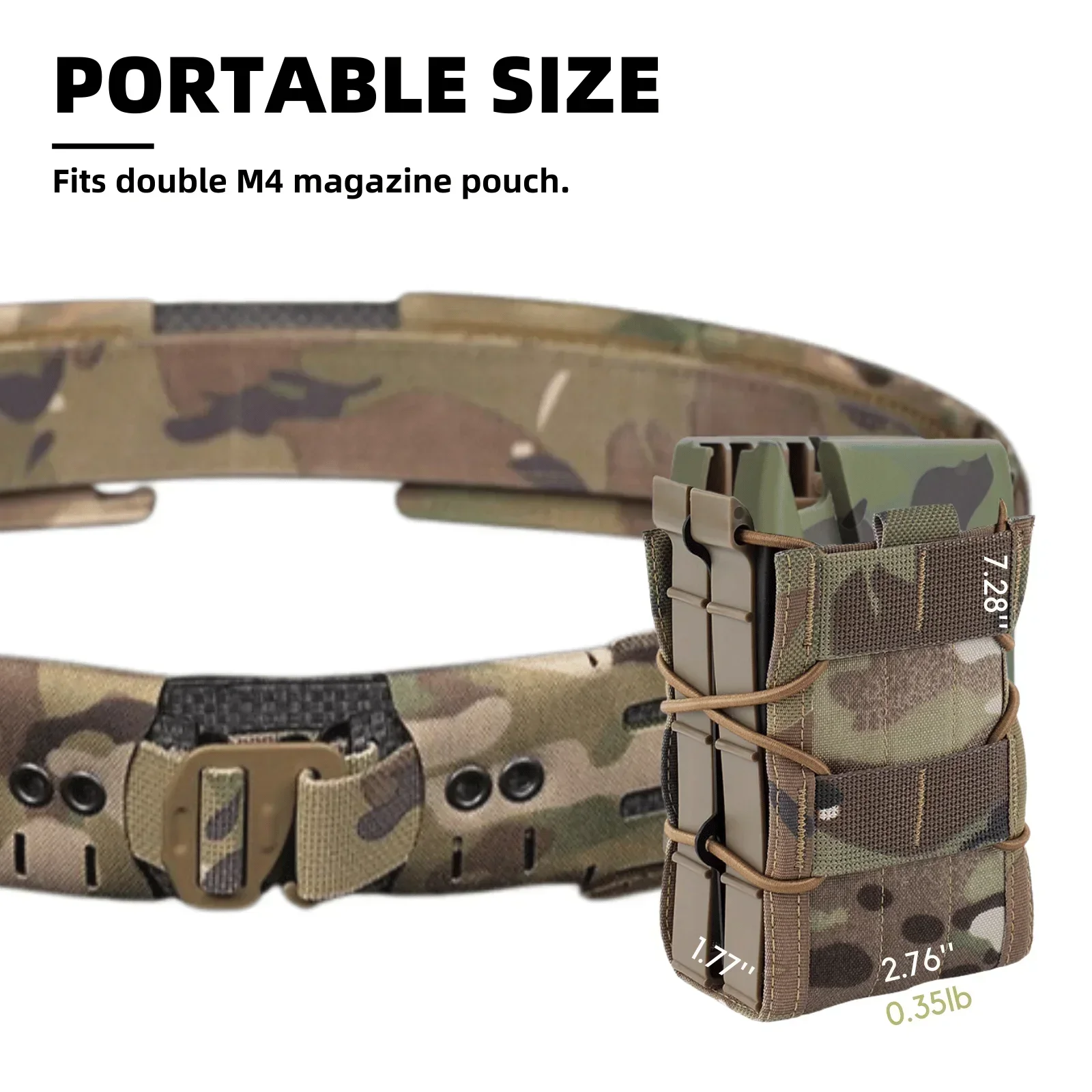 Cargador rápido airsoft M4 manivela depósito grande capacidad - imagen 5