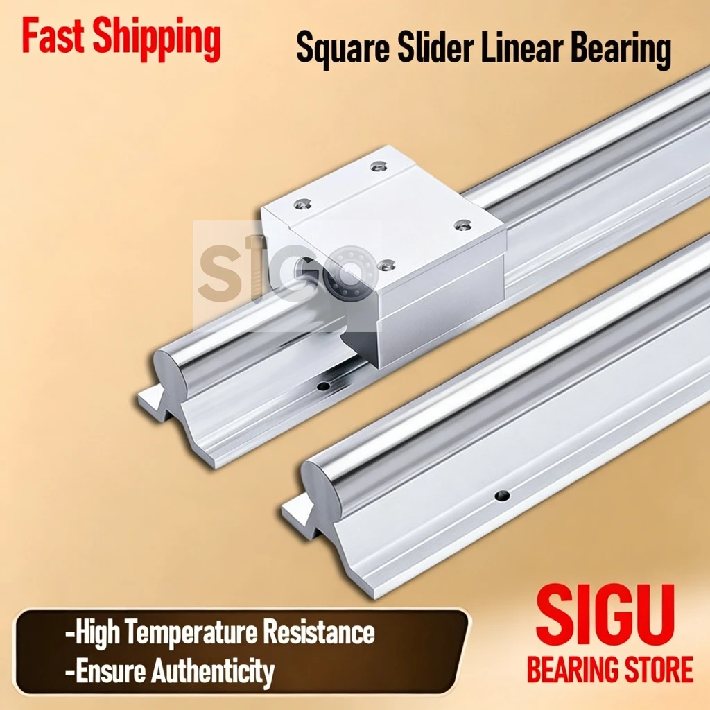 Japan Imported Square Slider Guide Kit SBR20×3.0m SBR25×0.5/1.0/1.5/2.0/2.5/3.0m SBR30×0.5/1.0/1.5/2.0/2.5/3.0m