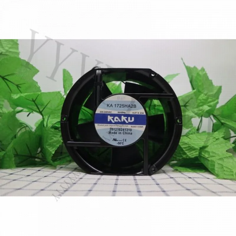 

Для 1 шт. вентилятор KAKU KA1725HA2B AC 220 В-24 В 17251 17 СМ 2-проводной алюминиевый каркас