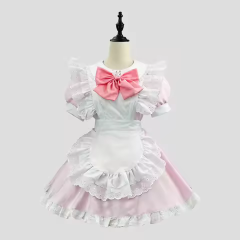Anime Puella Magi Madoka Magica Kaname Madoka Akemi Homura Lolita Maid Dress Costumes Cosplay Suit for Maid Party Stage Costumes