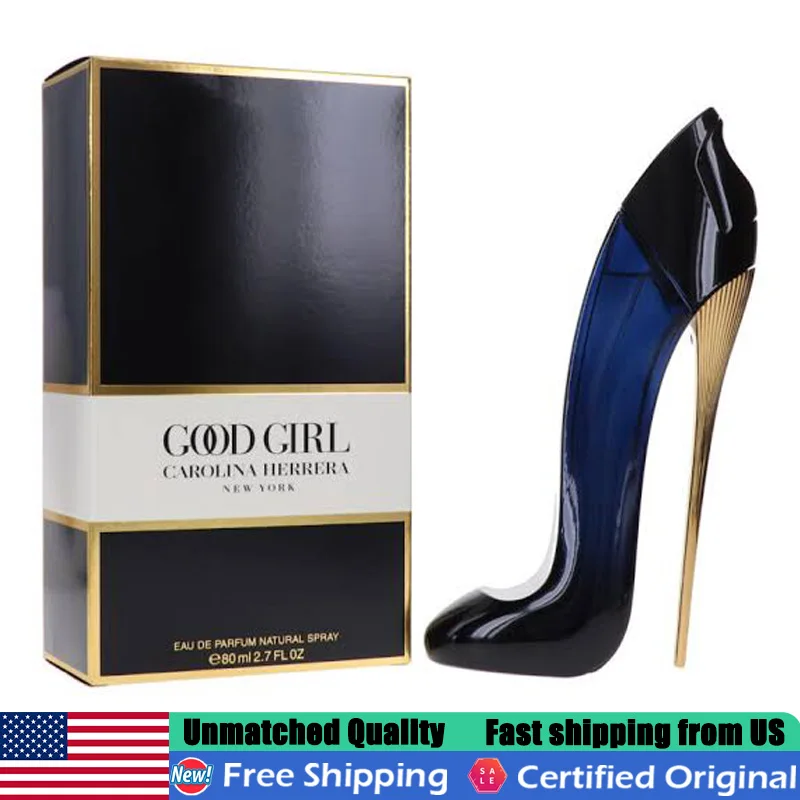 

Original Arabic Perfumes Carolina Herrera Good Girl Eau de Parfum Spray 2.7 Oz Sophisticated Oriental Floral EDP Pheromones Cologne for Women 80ml Long Lasting Warm Woody Scent with Almond Tuberose Tonka Vanilla for Office & Fall Winter Wear