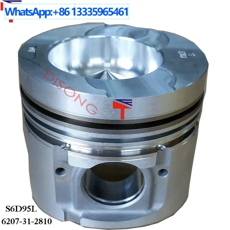 

6207-31-2180 piston for excavator parts PC200-6 S6D95 engine