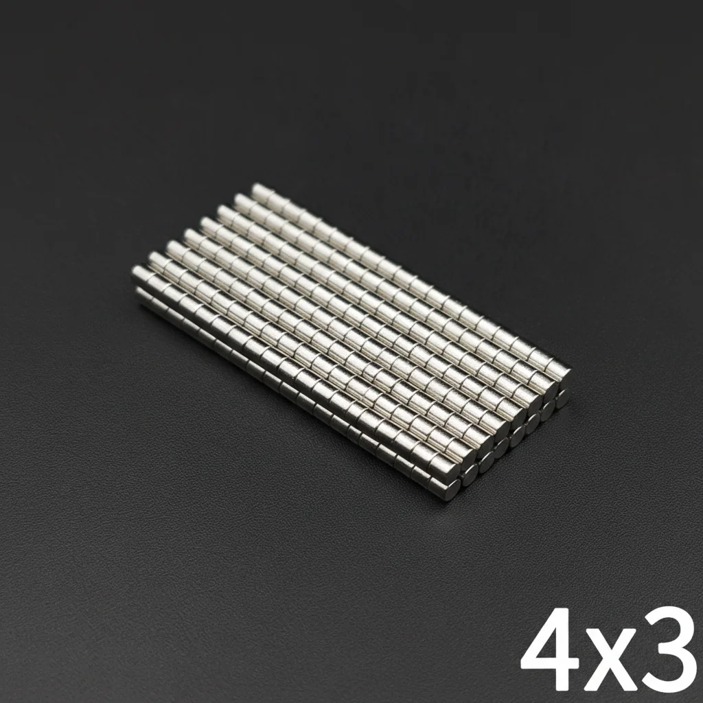 Ronde supersterke magneten 4x3 5x3 6x3 8x3 10x3 12x3 15x3 18x3 25x3 30x3mm Krachtige schijfmagneet voor koelkast, bouw, knutselen, doe-het-zelf