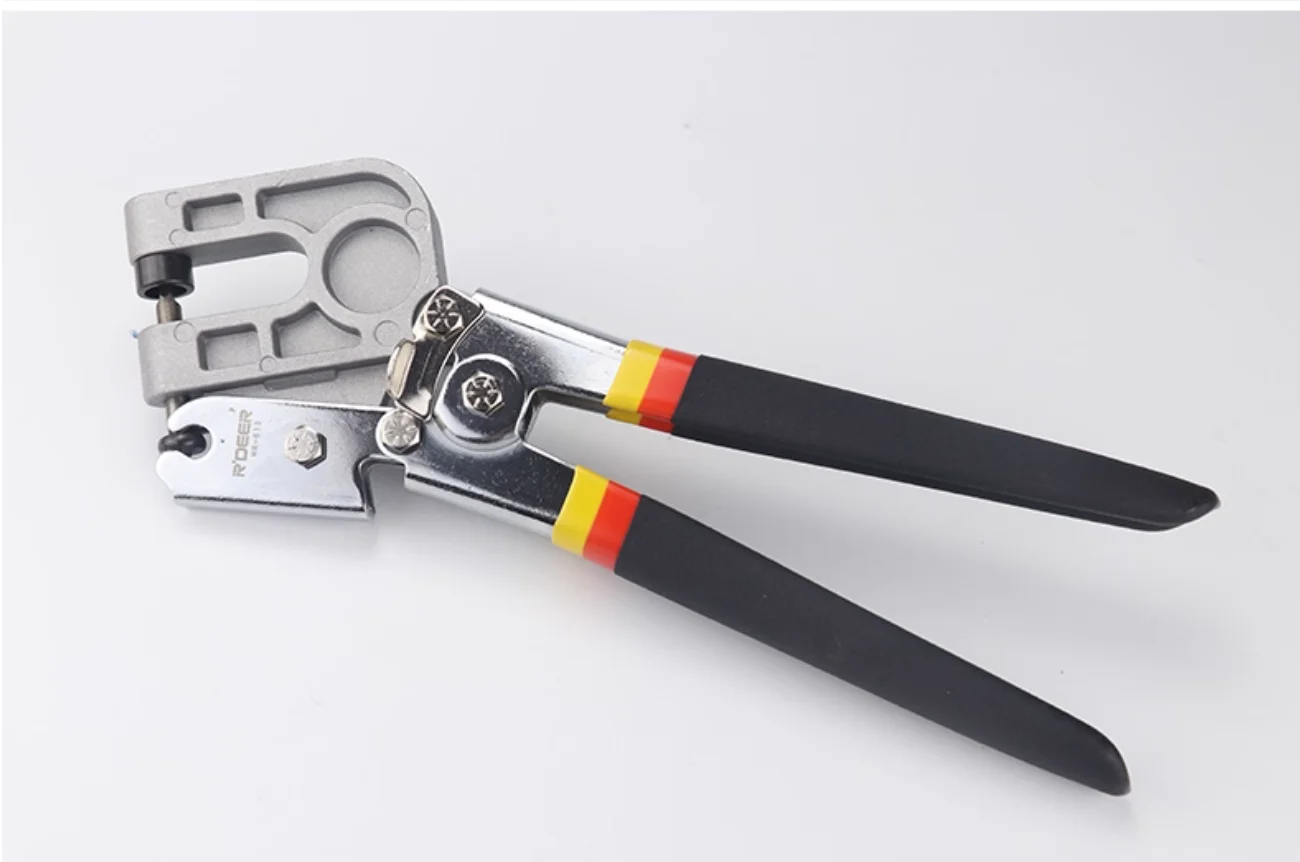 R'DEER tool Single double keel pliers Light steel keel ceiling drilling pliers Drilling clamp quick repair tool NO.HR-612