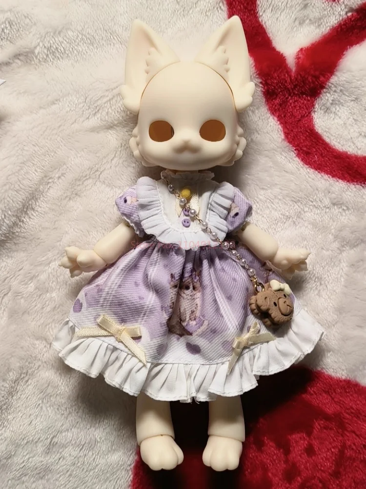 الأصلي Tinguin 1/12 هريرة الوحش الجسم Bjd عارية دمية سيامي القط المنقولة الجسم نموذج Ob11 سطح المكتب الديكور اللعب هدايا عيد الميلاد