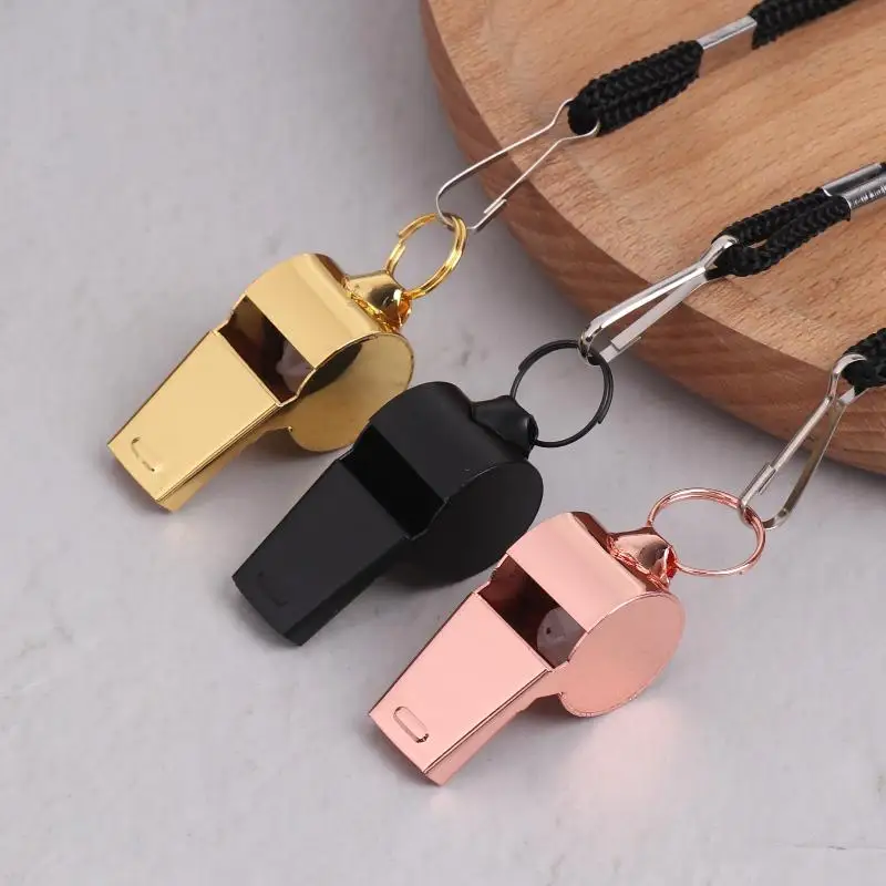 New Outdoor Survival Whistle Pendant Keychain High Decibel Portable Rescu Signaling Whistles Camping Tool Multifunction Whistle