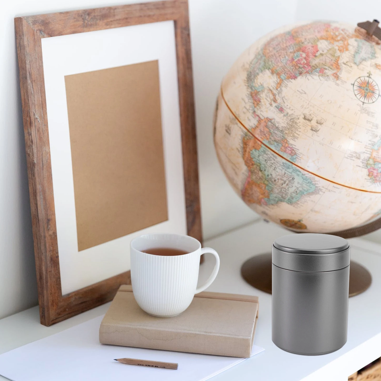 

3 PCS Sealed Tin Can Canister Food Containers Air Tight Storage Jars with Lids Cannister Travel for