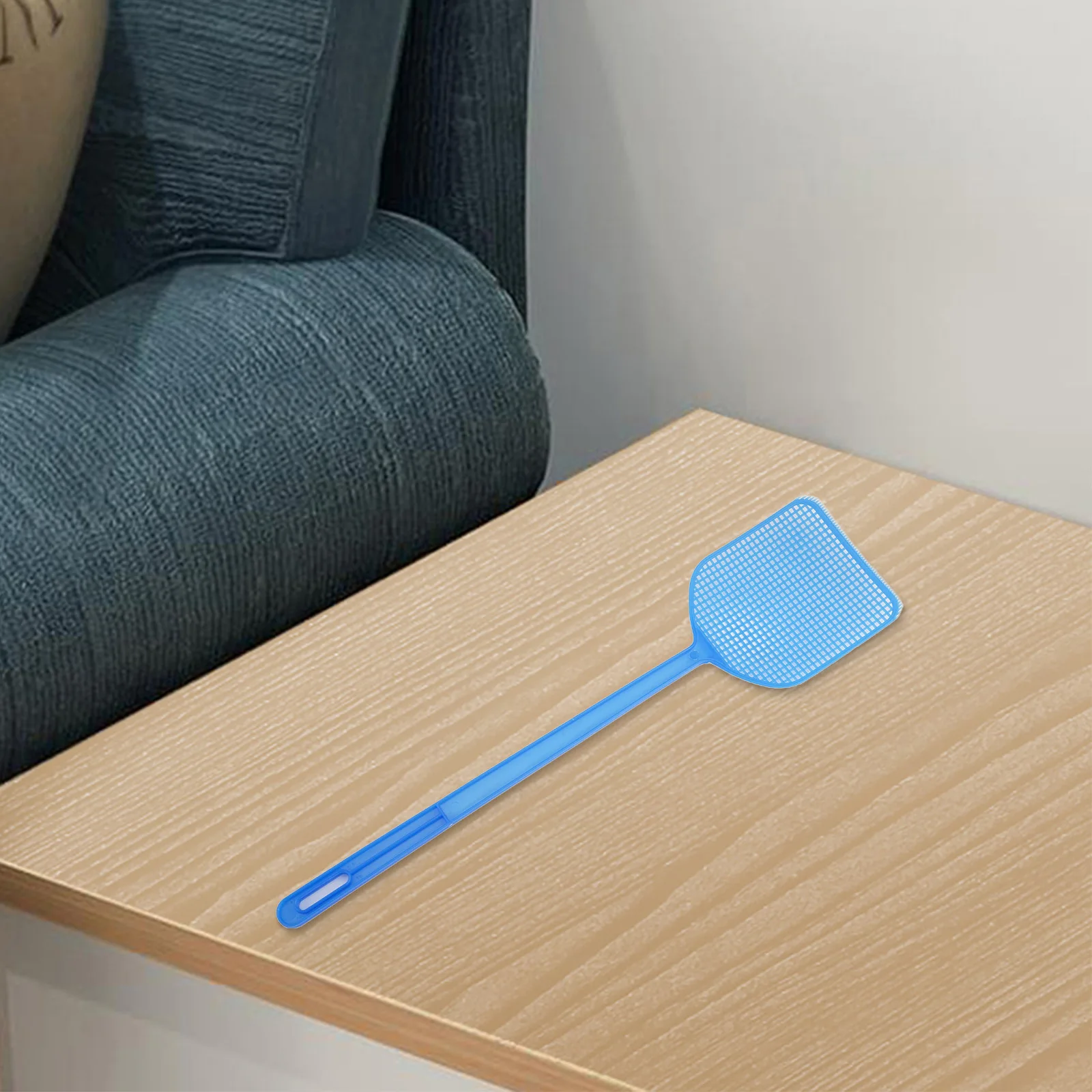 Mosche Pat Scacciamosche Scacciamosche in plastica Scacciamosche per la casa Manico lungo Controllo dei parassiti Tinta unita Ristorante Nuovo
